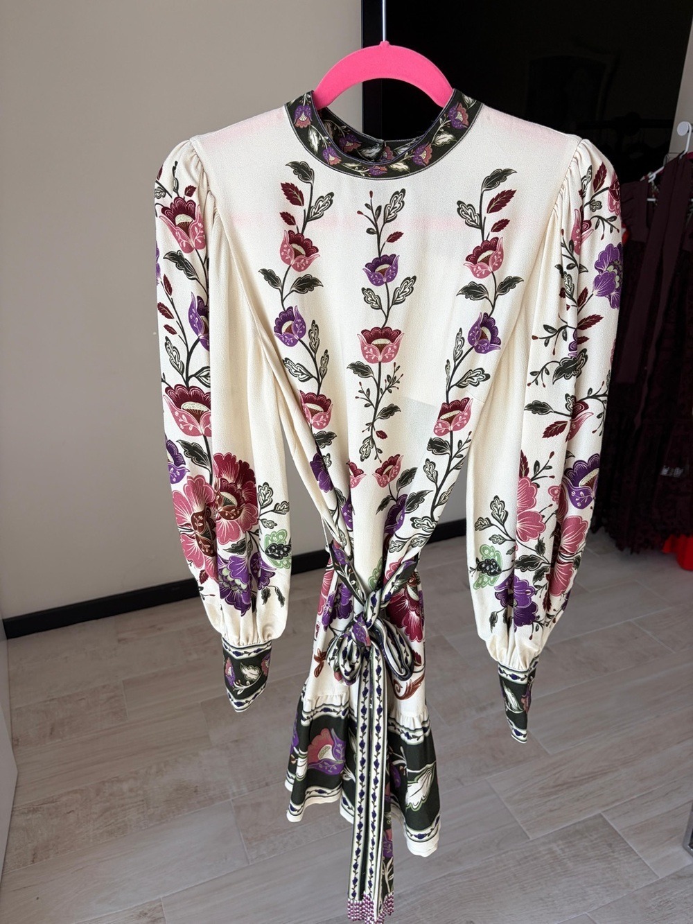 Farm Rio Rococo Mini Dress - Picture 8 of 9